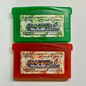 ポケットモンスター ファイアレッド リーフグリーン ソフトのみ GBA ゲームボーイアドバンス Nintendo