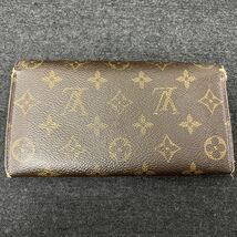 LOUIS VUITTON ルイヴィトン モノグラム 2つ折り 長財布 財布 小銭入れ 管理2 240410 ◎インボイス対応可◎_画像3