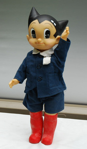Astro Boy 43㎝ мягкая виниловая выставка ретро -заправка