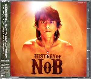 【中古CD】NoB/HISTORY OF NoB/CD+DVD/ベストアルバム/山田信夫 P.A.F GRAND PRIX MAKE-UP