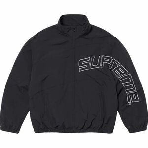 Supreme Curve Track Jacket Black L