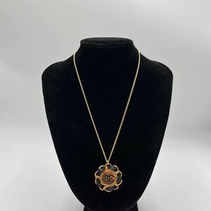 CHANEL Chanel здесь Mark matelasse колье Gold цвет Vintage аксессуары 