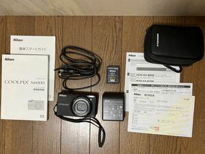 【動作確認済】Nikon ニコン COOLPIX S6000 コンパクトデジタルカメラ クールピクス S6000