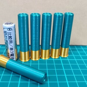 .410 Gauge Shot Shell 風 ダミーカート 6個セット【送料無料】(検) 410 ga bore 番 ショット シェル 散弾 10.4mm ショットガン 