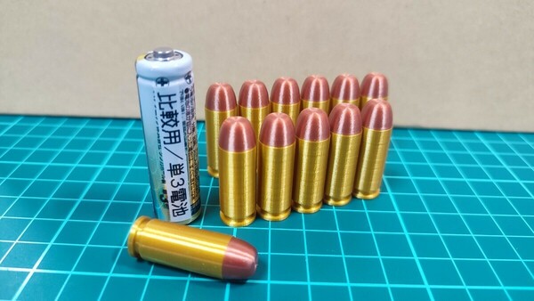 10mm AUTO 弾風 ダミーカート 12個セット【送料無料】(検) 10x25mm Norma Auto オート 