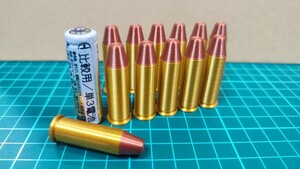 .44 Magnum 弾風 ダミーカート 12個セット【送料無料】(検) マグナム Remington レミントン s&w M29 スターム ルガー ブラックホーク 