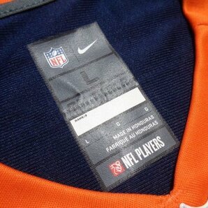 美品☆ナイキ☆NFL☆デンバーブロンコス☆#18☆ペイトンマニング☆ユニフォームジャージ サイズL NIKE Broncos Manning アメフト チカーノの画像6