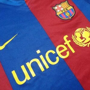 正規☆ナイキ☆FC Barcelona☆06-07(H)☆#19 MESSI☆ユニフォーム サイズM NIKE バルセロナ メッシ リーガエスパニョーラ サッカー ユーロの画像3