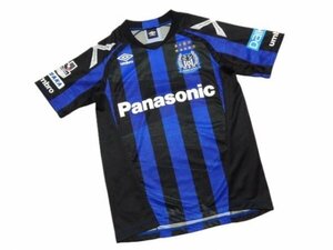 新品同様☆アンブロ☆ガンバ大阪☆2016☆ホーム☆半袖レプリカユニフォーム サイズSS-S UMBRO GAMBA OSAKA Jリーグ サッカー 応援