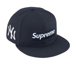 Supreme　24SS MLB TEAMS BOX LOGO NEW ERA Navy New York 7 1/2シュプリーム ニューエラ チームズ Yankees ニューヨークヤンキース CAP