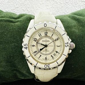 CHANEL(シャネル) 腕時計 J12 Z.G.58096 ホワイトセラミック 白の画像1