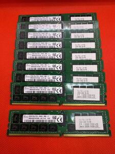 SKhynix 32GB 2Rx4 PC4-2666V-RB2-11 server for DDR4 memory 32GB 9 pieces set total 288GB tube 14