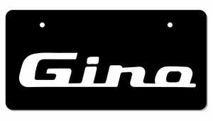 展示用ナンバープレート GINO 2枚セット ② オフ会 撮影用などに