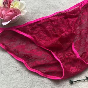 新品 メンズ XLサイズ ピンク エロカッコいい シースルー sexy  エロセクシー ビキニ ブリーフ ショーツ パンツ の画像2