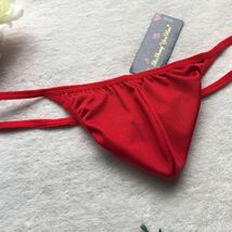 新品 メンズ　Mサイズ　もっこり　セクシー　レッド　Yバック 　ストレッチ sexy Tバック ビキニブリーフ ショーツ　パンツ_画像2