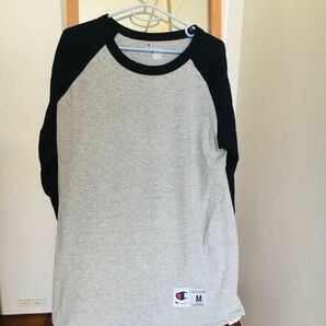 Champion ラグランTシャツ ベースボール　チャンピオン　七分袖　古着 ロンT アメカジ 長袖Tシャツ コットン　ストリート