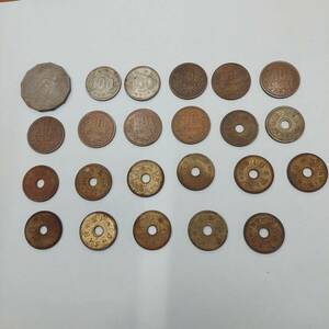 旧硬貨、ギザ１０、昭和24年から昭和43年まで　まとめ売り