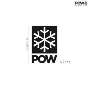 【POW】PROTECT OUR WINTERS★プロテクトアワーウインター★04★ダイカットステッカー★切抜きステッカー★2枚入り★3.5インチ★8.8cm