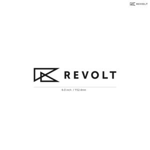 【REVOLT】リボルト★03★ダイカットステッカー★切抜きステッカー★JPN2★6.0インチ★15.2cm