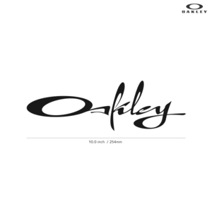 【OAKLEY】オークリー★14★ダイカットステッカー★切抜きステッカー★10.0インチ★25.4cm