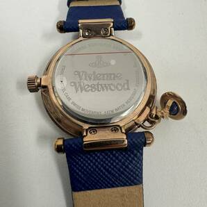 美品 ヴィヴィアンウエストウッド VV006RSBL シルバー文字盤 腕時計 不動品の画像3