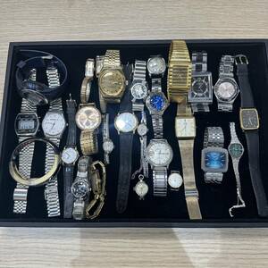 時計　27点セット おまとめ SEIKO CITIZEN ORIENT UNIVERSITY REIMOND TECHNOS SWATCH OPEL CROWNなど　大量