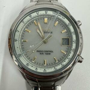 稼動品 ELGIN エルジン SOLAR DRIVE FK-1343S-MO メンズ QUARTZ クオーツ風防割れ