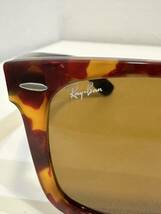 【早い者勝ち】Ray-Ban レイバン サングラス WAYFARER ウェイファーラー RB 2140 -F 1161 52□22 3N べっ甲カラー ブラックケース付き _画像4