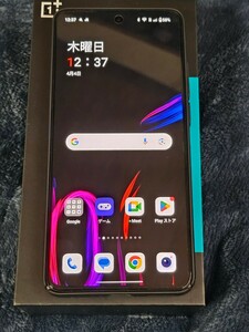 【1円スタート中古美品ほぼ新品】Oneplus Nord CE3 SIMフリーグローバル版 Oxygen OS グレー RAM12GB ROM256GB スナドラ782G microsd利用可