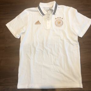 【ドイツ代表】ポロシャツ 白 L 新品 adidas / アディダス 激レア ユニフォーム ユニホーム ドイツ Tシャツ パンツ