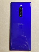 【ジャンク品】 AU　Xperia 1 SOV40 ×判定 バッテリー良好 初期化済 wifi運用やパーツ取りなどに_画像3