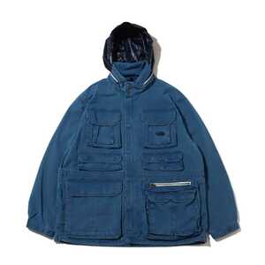 １円～【希少】定価 53,900 THE NORTH FACEノースフェイス パープルレーベル インディゴフィールド ジャケット Indigo Field Jacket 045