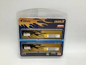 u0541 Elixir エリクサー CFD DDR3 PC3-12800 W3U1600HQ-4G 4GB×2枚 計8GB デスクトップメモリー 