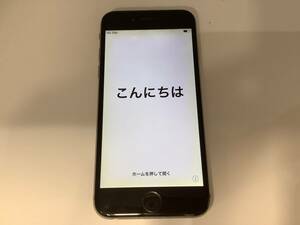u0708 Apple iPhone6 16GB MG472J/A 本体のみ シルバー 判定〇 スマホ 画面ヒビ有 ジャンク