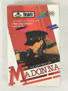 ■□U994 MADONNA マドンナ THE VERY BEST OF MADONNA ベリー・ベスト・オブ・マドンナ カセットテープ□■