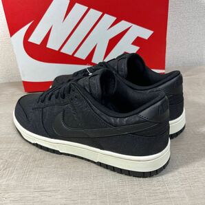 1円スタート売切り 新品未使用 NIKE ナイキ DUNK LOW RETRO PRM ダンク ロー レトロ プレミアム 黒 ブラック 箱有り 28cm US10 完売品の画像6