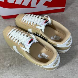 1円スタート売切り 新品未使用 NIKE CORTEZ ナイキ コルテッツ スニーカー 定番 ホワイト ベージュ 29cm レザー 完売品の画像7