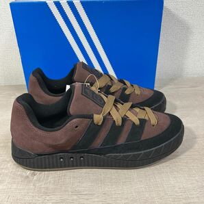 1円スタート売切り 新品未使用 アディダス アディマティック オーバーン スニーカー ガムソール スエード ADIDAS ADIMATIC AUBURN 27.5cmの画像3