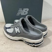 1円スタート売切り 新品未使用 New BALANCE ニューバランス2002R 正規品 Mule スリッポン ミュール 人気 グレー 完売品 27cm_画像5