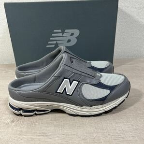 1円スタート売切り 新品未使用 New BALANCE ニューバランス2002R 正規品 Mule スリッポン ミュール 人気 グレー 完売品 27cmの画像3