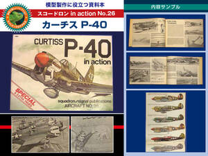 資料本 カーチス P-40 （ in action シリーズ No.26）