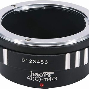 マニュアルレンズマウントアダプター Nikon Nikkor G/F / AI/AIS / Dマウントレンズ マイクロフォーサーズMFT M4/3 M43 T13