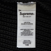 ☆ 23FW Supreme シュプリーム Small Box Ribbed Sweater スモール ボックス リブ セーター box logo ボックスロゴ (ブラック黒M)ESG_画像7