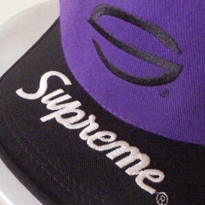 ☆ 初期 2007年 07FW Supreme シュプリーム College 5 Panel Cap カレッジ 5パネル キャップ starter スターター (パープル紫)EGSの画像5