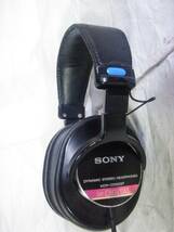 SONY MDR-CD900ST 新品互換イヤーパッド交換済　音出確認済 モニターヘッドホン 57_画像1