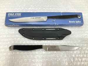 16【NF37】◆中古◆ COLD STEEL コールドスチール アウトドアナイフ THE SPIKE Bowie Spike 53BS アウトドア レジャー キャンプ