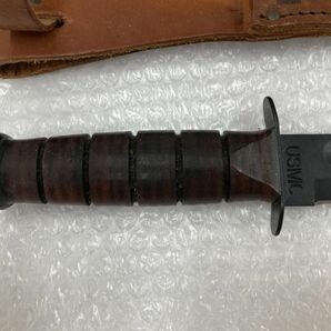 16【NF19】◆中古◆ KA-BAR ケーバー USMC ナイフ キャンプ アウトドア レジャー ハンティング サバイバルの画像3