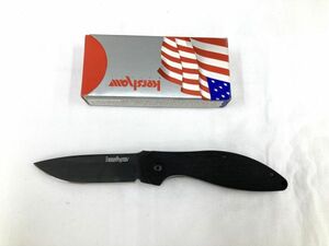 16【F12】◆中古◆ KERSHAW カーショウ フォールディングナイフ 1745 BLK　【 ナイフ アウトドア レジャー キャンプ ハンティング 】