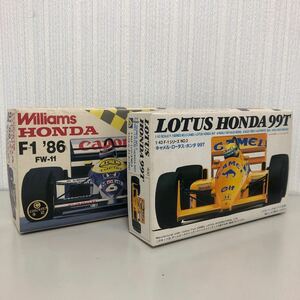 キャメルロータス ウィリアムズ　ホンダF1プラモデル アオシマ1/43