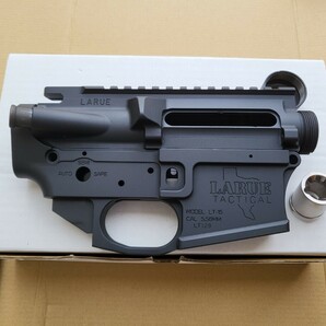 絶版 IRON AIRSOFT wa M4 Larue LT-15 リアルサイズ レシーバー ( VFC MWS BCM KAC GEISSELE PTW SIG NOVESKE GHK DAS トレポン prime LMTの画像1